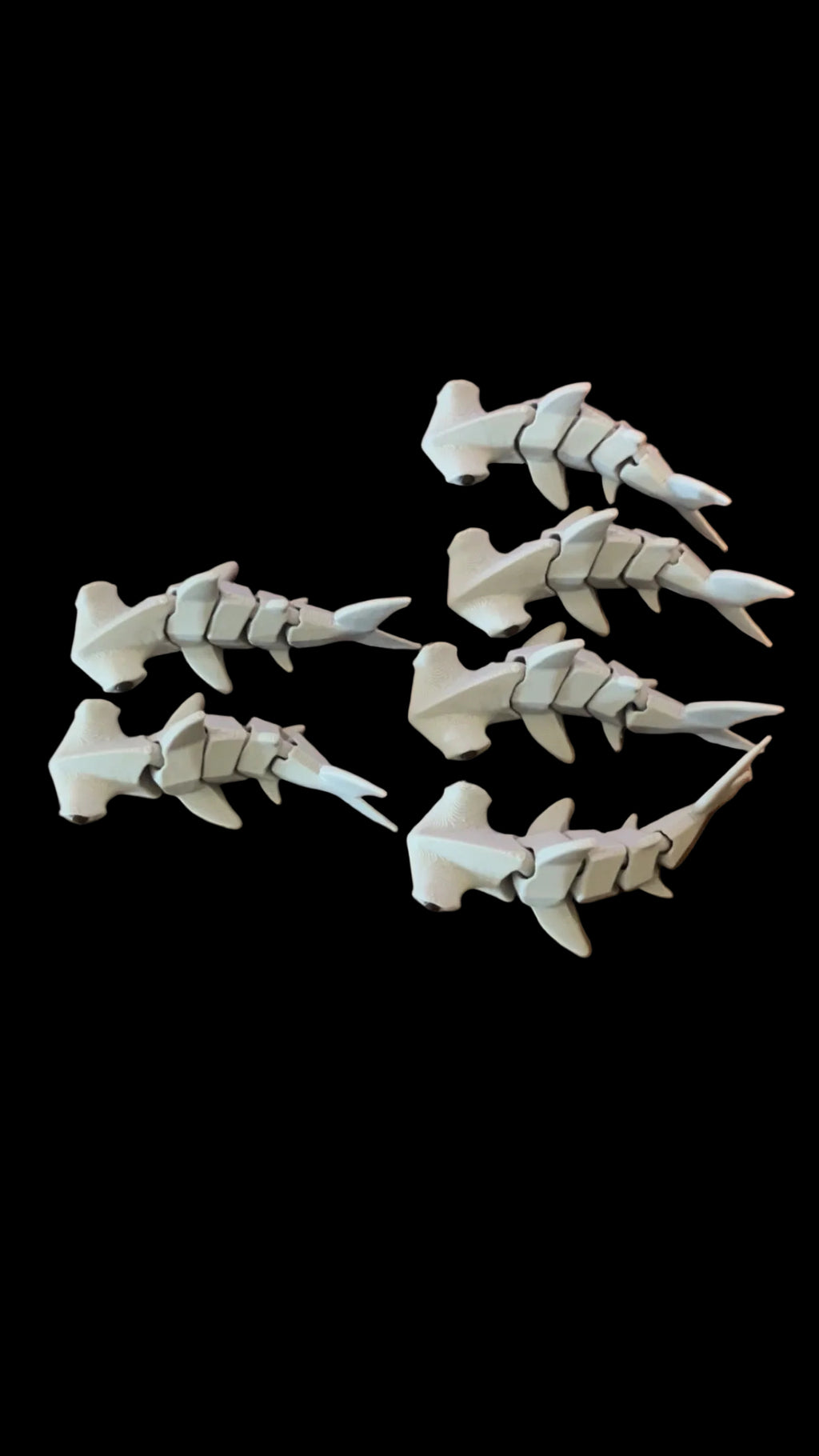 3d printed hammer head sharks